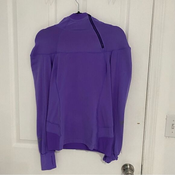Lululemon Quarter Zip Vented Athletic Sweater Womens Size XS - Picture 6 of 8